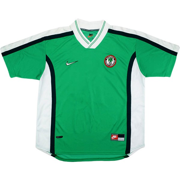 Tailandia Camiseta Nigeria 1st Retro 1998 Verde